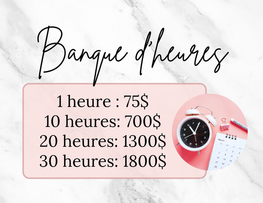 Banque d'heures